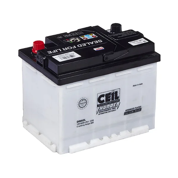 Аккумулятор CEIL 62 Ач 600 А (EN), обратная полярность, LN2