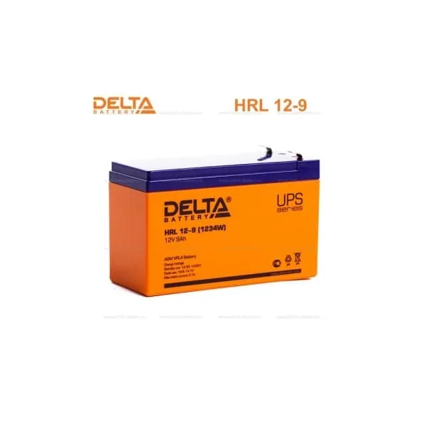Аккумулятор DELTA HR 9 Ач, 151x65x100